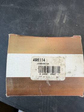 496114 Briggs & Stratton And Oem Carburetor Nos