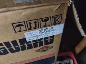 496240 Briggs & Stratton 496241 Short Block And Model 35 Horizontal Shaft Generator