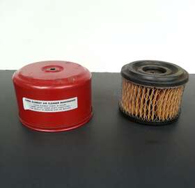 497158 Briggs & Stratton Vintage Oem And 8hp Engine Air Filter Cover