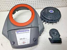 591669 Briggs & Stratton And 22 Hp House Fan Screen Elbow Mpn Husqvarna Oem