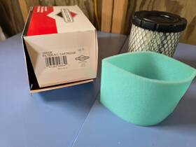 595536 Briggs & Stratton Oem And Filter Air Cleaner Cartridge Nos