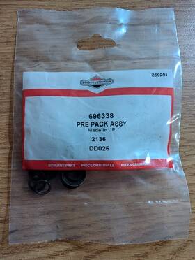 696338 Briggs & Stratton New And Genuine Pre Pack Assy -