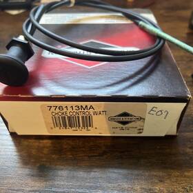 776113ma Briggs & Stratton And Oem Choke Control Cable With Attachment