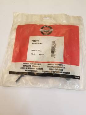 793386 Briggs & Stratton And Choke Rod - Oem Packaging New- B4d