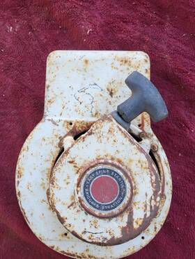 80022624 Briggs & Stratton 1980 Vintage 3.5hp 90102 Small Gas Engine Recoil And Blower Housing/shroud