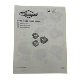 80107724 Briggs & Stratton And Owners Manual Models 080000 090000 093j00 1000000