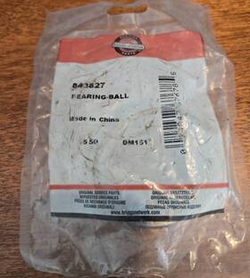 843827 Briggs & Stratton And Bearing-ball