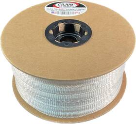 Cajun Tie Downs 701575508457 Pull Line - 1/2 Inch 1 200 Lb. Polyester Pulling Tape Made In White