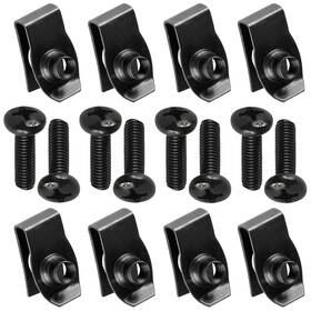 21m7296 Caltric M84972 Cylindrical Head Screw Bolts And Raised Panel U Nut For John Deere