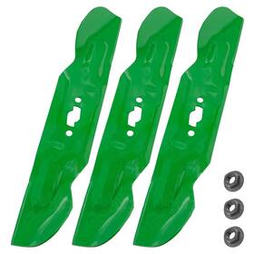 490-110-c194 Caltric 54 Inch Deck Blade With Nut For Cub Cadet Xt1-st / Xt1-gt Xt1 Enduro Lawn Tractor