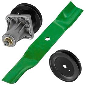 918-06993 Caltric 756-3106 54 Inch Deck Spindle And Pulley For Troy-bilt 17andalc011 Mustang Xp