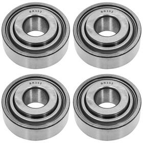 Aa21480 Caltric Caster Wheel Hub Spacer Bearings For Toro 3000-d 3200 322-d 325-d 327 328-d 345