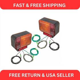 Lt116aa2004 Caltric Left And Right Taillight Assembly Fits John Deere 3032e 3038e Before - 610000