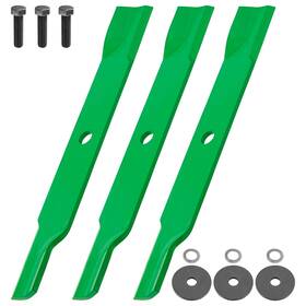 M141785 Caltric 60 Inch Deck Blade With Bolt For John Deere 4100 4200 4300 4400 4500 4600 4700 4710