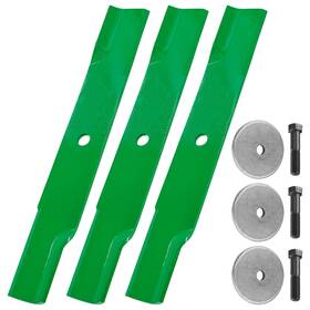 19h2563 Caltric M86209 M76461 Am39966 50 Inch Deck Low Lift Blade With Bolt For John Deere