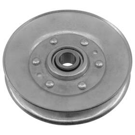 Py206a1002 Caltric 48181 Idler Pulley For Scag Cheetah Lawn Mowers And Tractors 5.1 Inch Od
