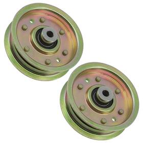 Py246a1022 Caltric Deck Flanged Idler Pulley For Ariens 915057 48 Inch / 07300028 Qty 2