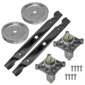 Sd101a2014 Caltric 2 Spindle Pulley Blade For Husqvarna Ls2042 2246 2348 Xls2146 2346 Gxls2354