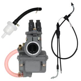 Pw80 Carbpro 011644170226 Carburetor With Throttle Cable Replacement For Yamaha Pw 80 Y Zinge