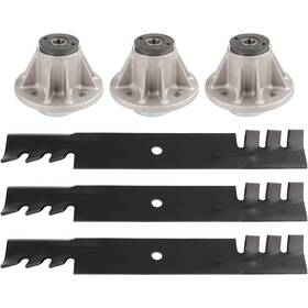Cciyu Ze1086429518368101g Spindles Blade Kit For Gravely Zt 1840 1540 1640 1844 2552