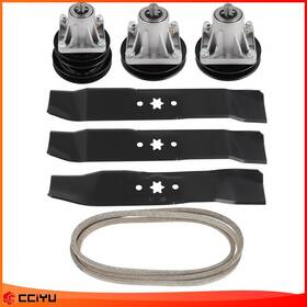 Ze1093332017619101g Cciyu Deck Rebuild Kit Blade Spindle Belt For White Outdoor Ztt 2150 Zero Turn 46 Inch