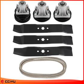 Ze1159726317619101g Cciyu Deck Rebuild Kit Blade Spindle Belt For White Outdoor Ztt 2150 Zero Turn 46 Inch