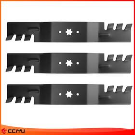 Ze1159794017573201g Cciyu 3 Mower Blade For Mtd Cub Cadet 742-0677 742-0677a 742-0677b 942-0677 942-0677a