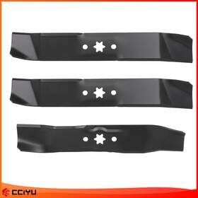 Ze182005ge Cciyu Set Of 3 Blades For Cub Cadet 46 Inch Mower Decks 742-04124 2 And 742-04125 1