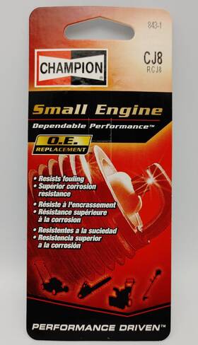 843-1 Champion 037551011094 Small Engine Replacement Spark Plugs Lot Of 8 #cj8 For O.e.