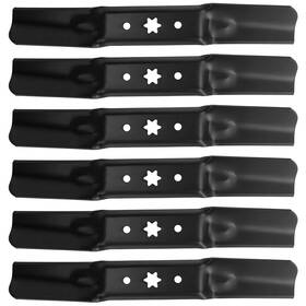 742-05052a Choiceshare 12092104 6 Pack Mower Blades 50 Inch Deck Fit Cub Cadet Mtd 942-05052a Xt1 Xt2
