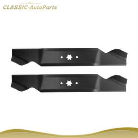 Cl17520ts691 Classic-autoparts 2pk Mower Blades For 38 Inch Deck Mtd 742-0610 942-0610 942-0610a 1 Year Warranty