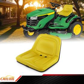 Cnnella03025042 Cnnella-69 Fit For John Deere Lawn Mower Garden Tractor Seat Yellow 318 322 330 332 400 420