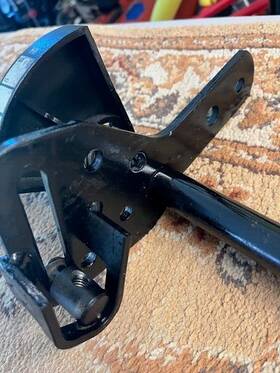 110810x Craftsman 137295 Shaft Assembly Deck Height Scale 123934x And Trunnion