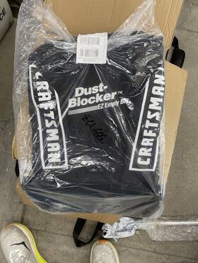 407533 Craftsman 21 Inch Dust-blocker Ez-empty Lawn Mower Bag Only No Bracket