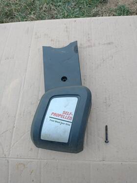 917.370610 Craftsman 419930 Front Pulley Deck Belt Cover 420550 With Scrow