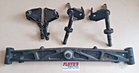 583512701 Craftsman 436870 Oem Lawn Tractor Cast Iron Front Axle And Spindles Husqvarna