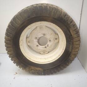 532106277 Craftsman Gt 3000 Tractor Rear Wheel And Tire 12 Inch 5 Lug Bolt Pattern 23x10.50-12