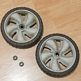 917.370440 Craftsman Push Mower Front Wheels 7.75 Inch X 1.5 Set Of 2 Oem From 22