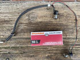 925-06463 Craftsman T8200 T800 T8400 Headlight Wire Wiring Harness With New Buibs