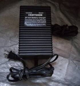 Lr90532 Craftsman Bc2432 Sears Model 24v Cordless Mower Battery Charger - Tested