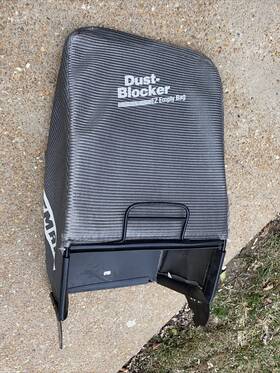 Gsg-582269001 Craftsman Ez-empty Dust Blocker Grass Catcher Bag And Frame