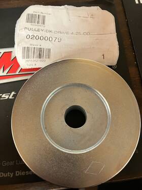 02000079 Cub Cadet Deck Drive Pulley 4.25 Od Z Force 44 Enforcer 18 15