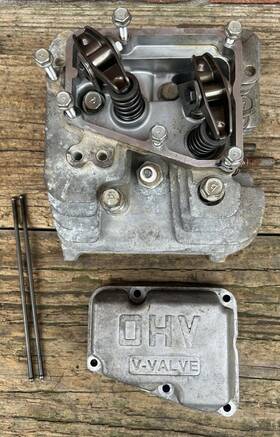 Fr651v-as05-r Cub Cadet 11008-0861 Rzt50 22hp Kawasaki Cylinder Head #1 With Cover