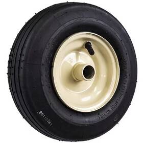 Cub Cadet 313094443487 Original Equipment 11 Inch Rzt Front Wheel Assembly With Ribbed Tread And Beige R
