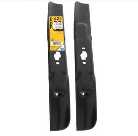 490-110-c191 Cub Cadet Riding Lawn Mowers High Lift Blade Set S-shape Center 42 Inch Length