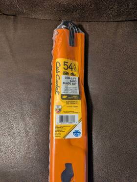 490-110-c201 Cub Cadet Original Equipment Low Lift Sand Blade Set For Select 54 In S Hole Usa