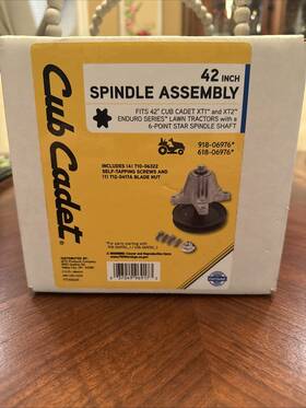 490-130-c015 Cub Cadet Spindle Assembly Fits 42 In Xt1 And Xt2 Lawn Tractors Model
