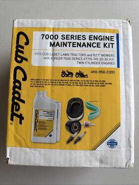 490-950-c051 Cub Cadet Maintenance Kit Rzt Kt715 7000 Series Kohler Engines