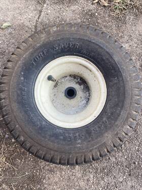 634-04405-0499 Cub Cadet Ltx1045 Front Wheel And Tire 15x6.00-6