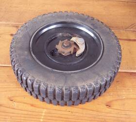 734-1981a Cub Cadet Wheel Assembly 9x2 Sc621 Sc And Rachet Pawl Spring Plate